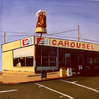 "Carousel" Oil 24"X24"
